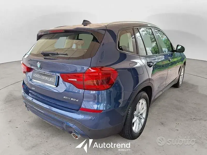 Usata BMW X3 Advantage 190 CV (139 kW) 2021 Blu SUV