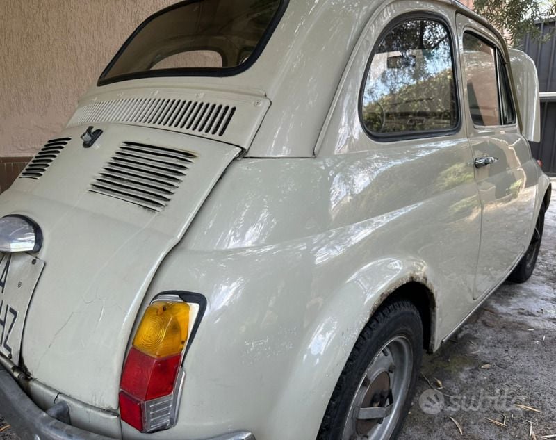 Usata Fiat 500 1970 Marrone Utilitaria