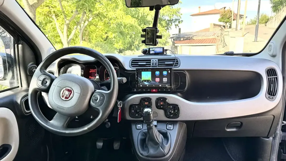 Usata Fiat Panda Lounge 69 CV (50 kW) 2013 Nero Utilitaria