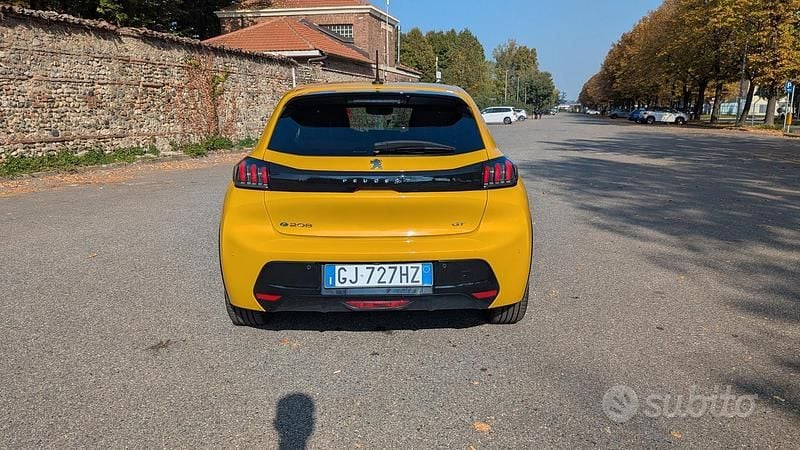 Usata Peugeot 208 GTi 100 kW (136 CV) 2022 Giallo Utilitaria