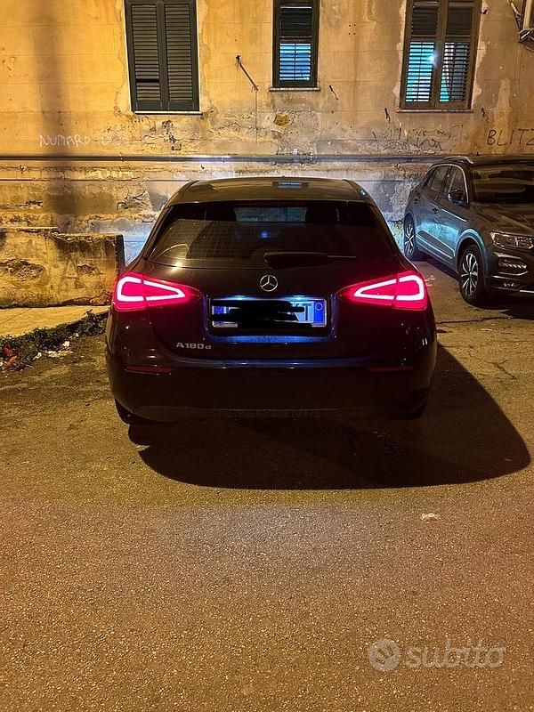 Usata Mercedes A180 2019 Nero Berlina