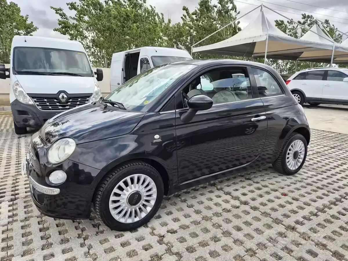 Usata Fiat 500 Lounge 69 CV (50 kW) 2012 Nero Berlina