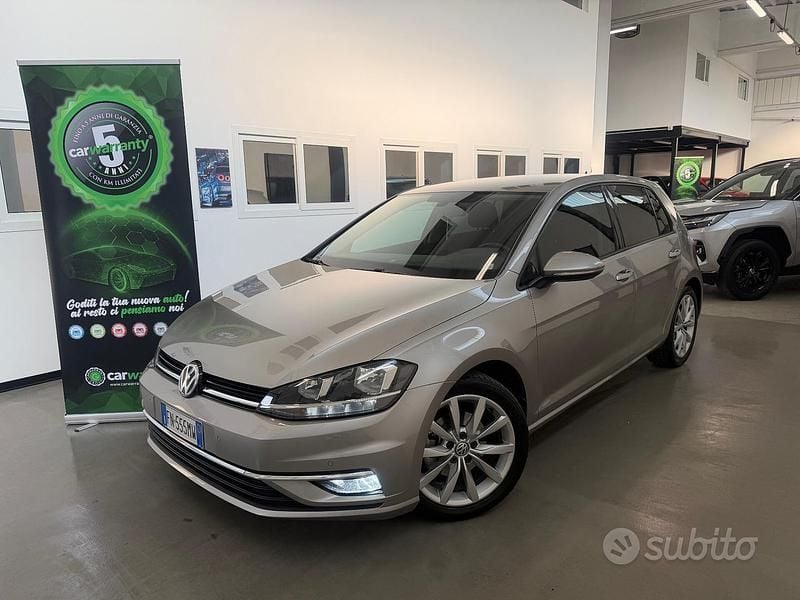 Usata VW Golf VII Highline 150 CV (110 kW) 2018 Grigio Berlina