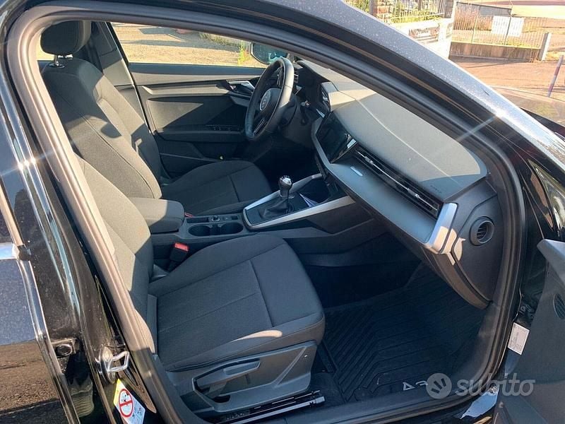 Usata Audi A3 150 CV (110 kW) 2020 Nero Berlina