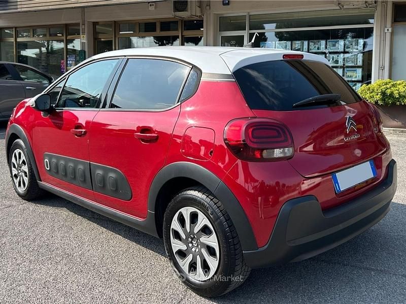 Usata Citroën C3 PureTech 82 CV (60 kW) 2017 Rosso Berlina