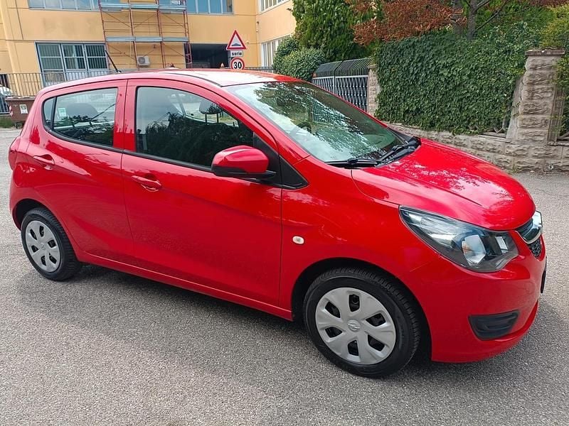 Usata Opel Karl Rocks 75 CV (55 kW) 2017 Rosso Utilitaria