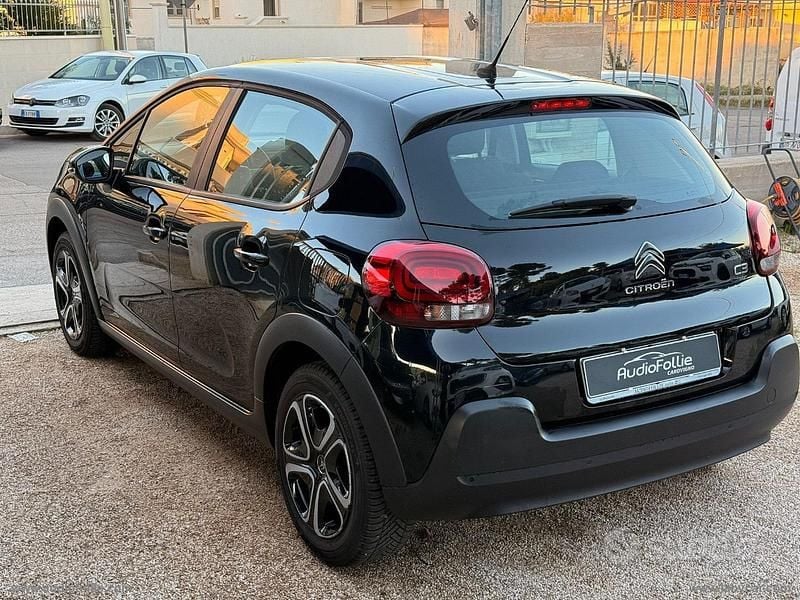 Usata Citroën C3 PureTech 82 CV (60 kW) 2017 Nero Berlina