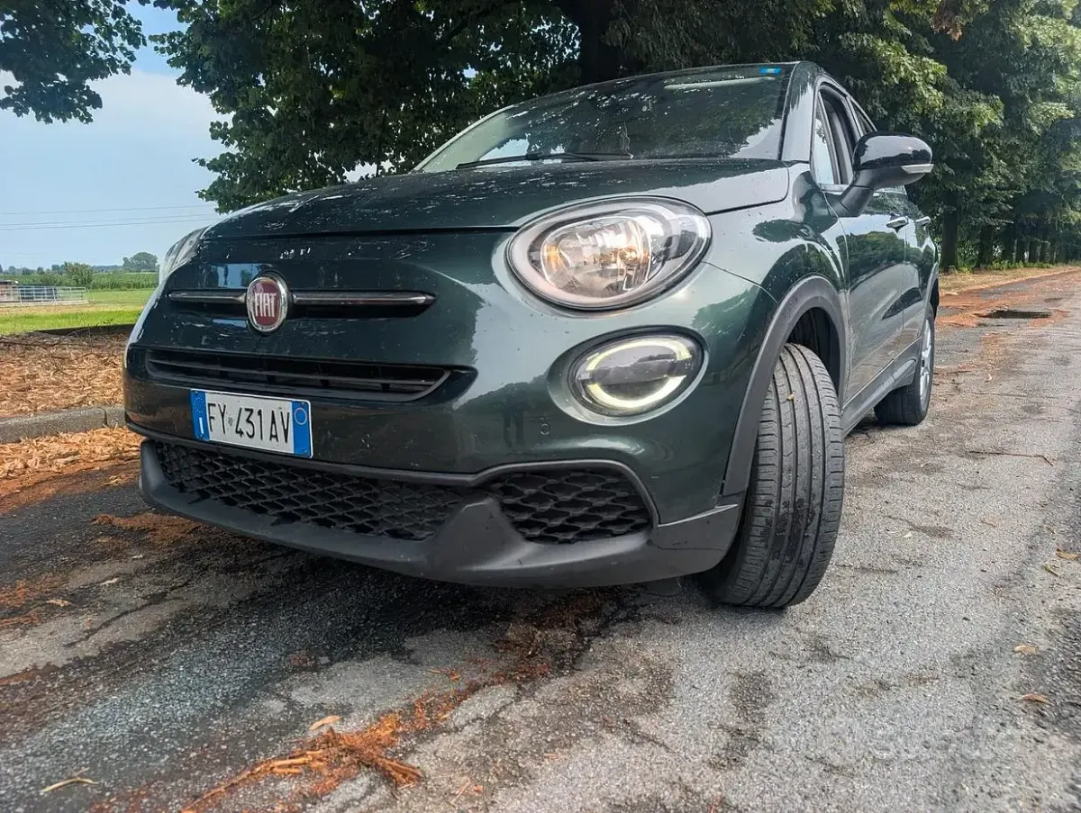 Usata Fiat 500X Cross 120 CV (88 kW) 2019 Verde SUV