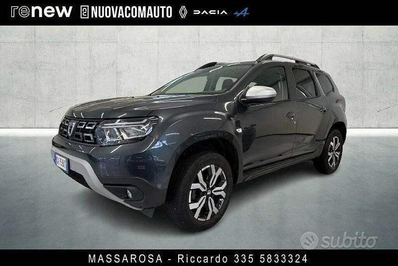 Usata Dacia Duster Prestige 101 CV (74 kW) 2022 Grigio SUV