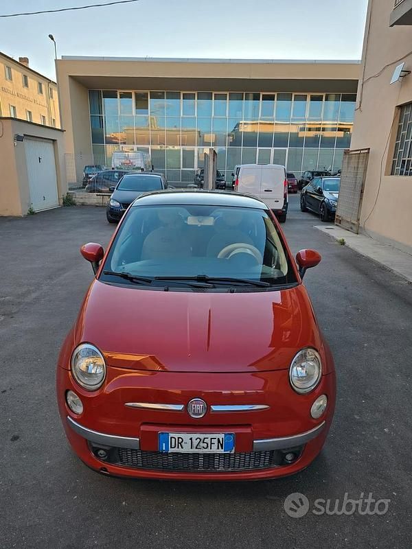 Usata Fiat 500 69 CV (50 kW) 2008 Rosso Berlina