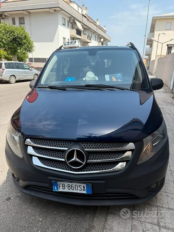 Usata Mercedes Vito 88 CV (64 kW) 2015 Blu Furgone
