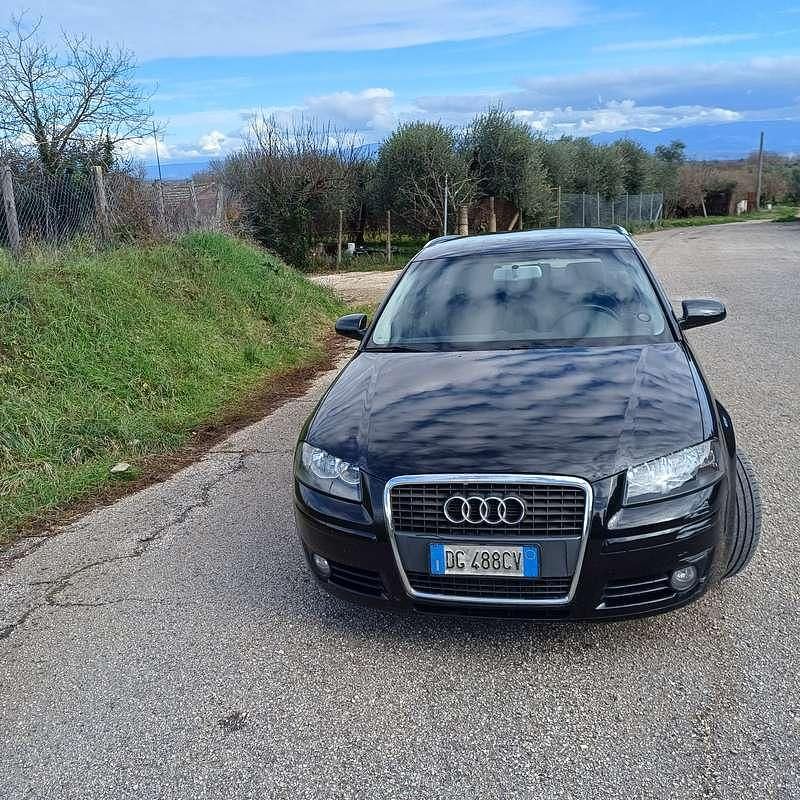 Usata Audi A3 Ambition 140 CV (102 kW) 2008 Nero Utilitaria