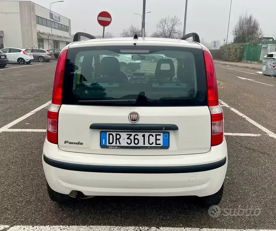 Usata Fiat Panda 60 CV (44 kW) 2008 Bianco Utilitaria