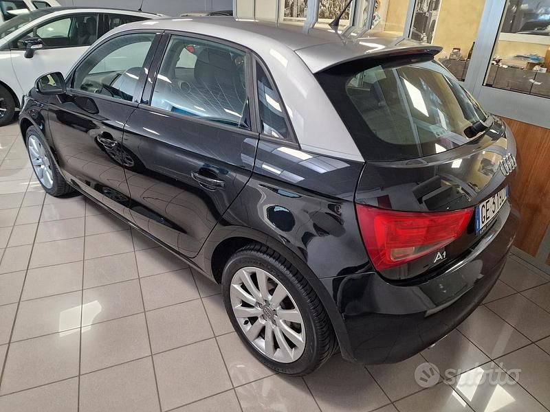 Usata Audi A1 122 CV (89 kW) 2014 Nero Utilitaria