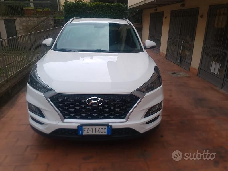 Usata Hyundai Tucson 116 CV (85 kW) 2019 Bianco SUV