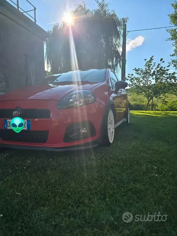 Usata Abarth Punto 2008 Rosso Utilitaria