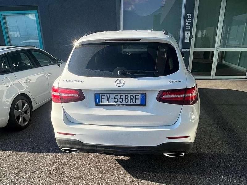 Usata Mercedes GLC250 204 CV (150 kW) 2019 Bianco SUV