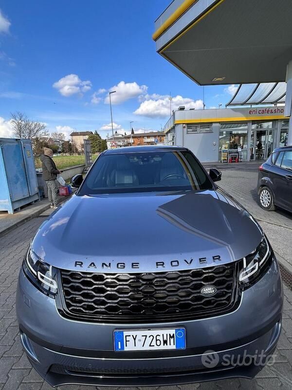 Usata Land Rover Range Rover Velar 241 CV (177 kW) 2019 Blu SUV