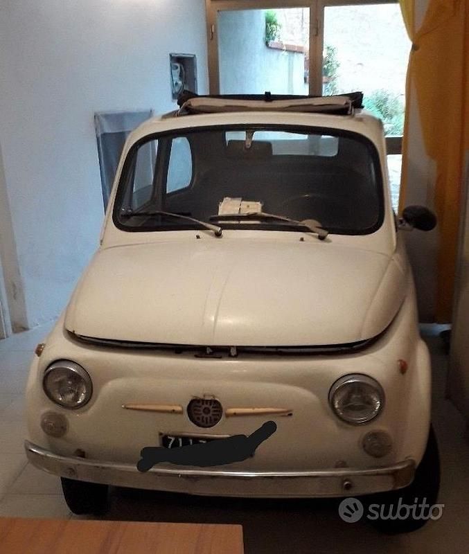 Usata Fiat 500 1960 Bianco Utilitaria