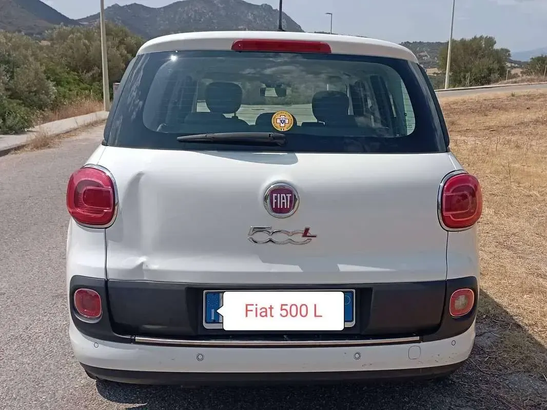 Usata Fiat 500L Living 105 CV (77 kW) 2014 Bianco Monovolume