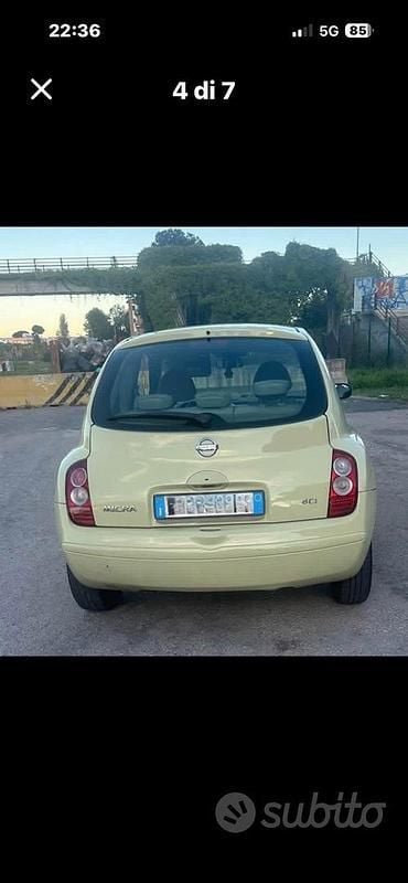 Gebraucht Nissan Micra 86 PS (63 kW) 2007 Gelb Limousine