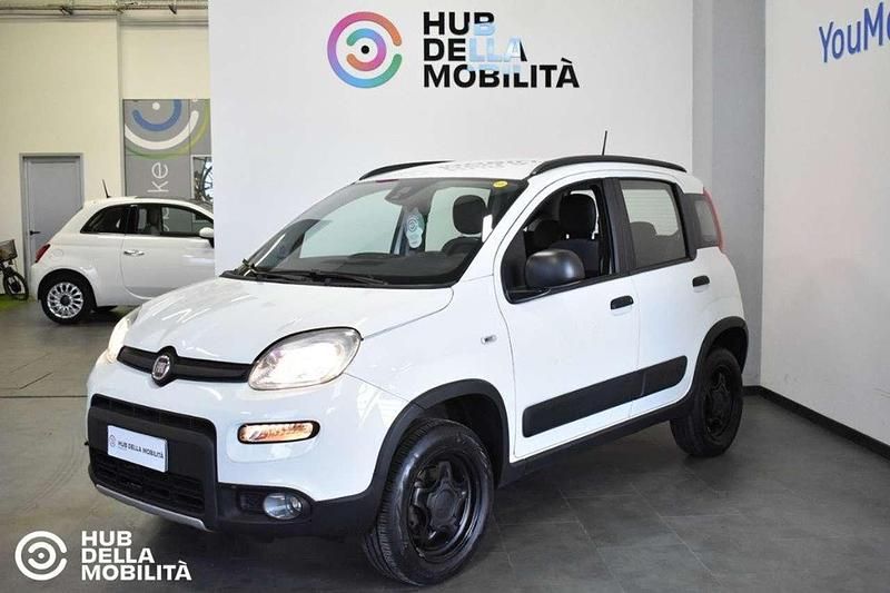 Usata Fiat Panda 4x4 Wild 86 CV (63 kW) 2022 Bianco Utilitaria