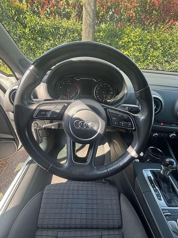 Usata Audi A3 Sport 110 CV (80 kW) 2017 Bianco Berlina