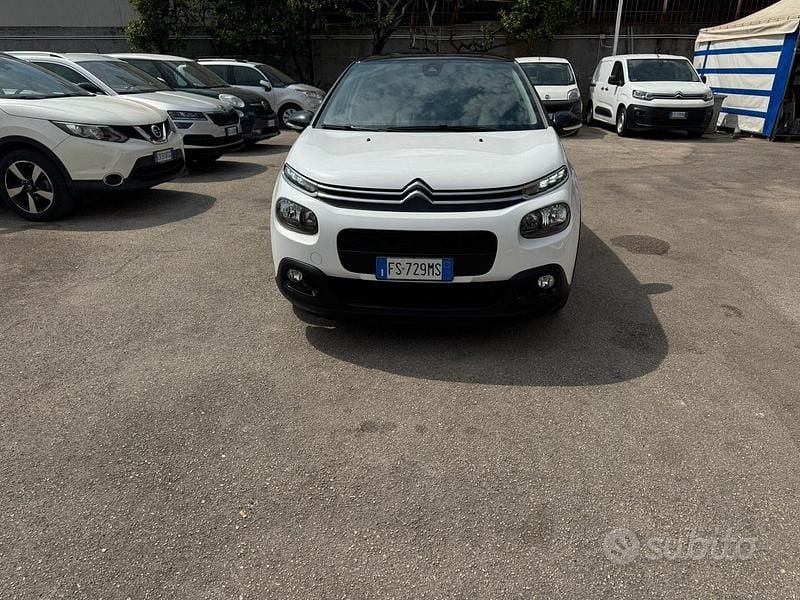 Usata Citroën C3 PureTech 83 CV (61 kW) 2019 Bianco Utilitaria