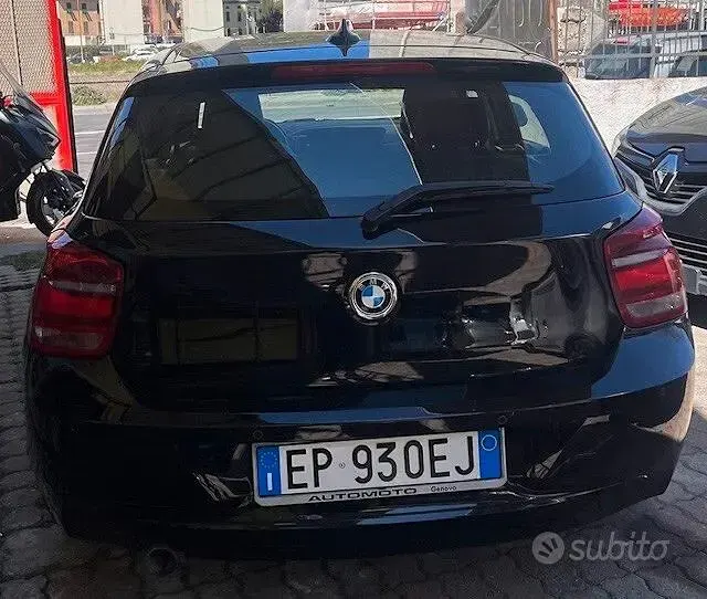 Usata BMW 118 M Sport 143 CV (105 kW) 2012 Nero Utilitaria
