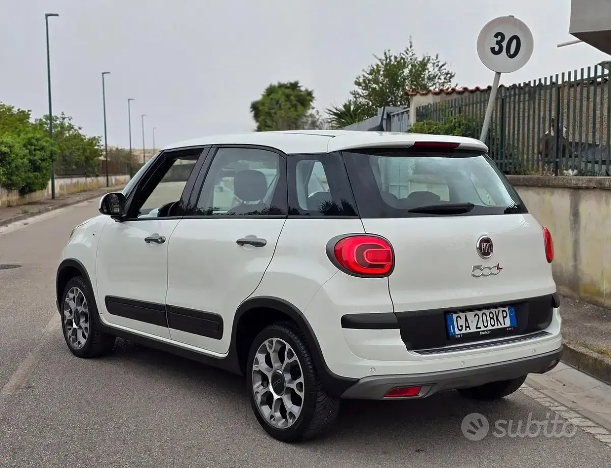 Usata Fiat 500L Cross 95 CV (69 kW) 2020 Bianco Monovolume