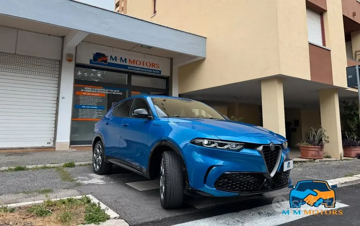 Usata Alfa Romeo Tonale Edizione Speciale 179 CV (131 kW) 2023 Blu/azzurro SUV