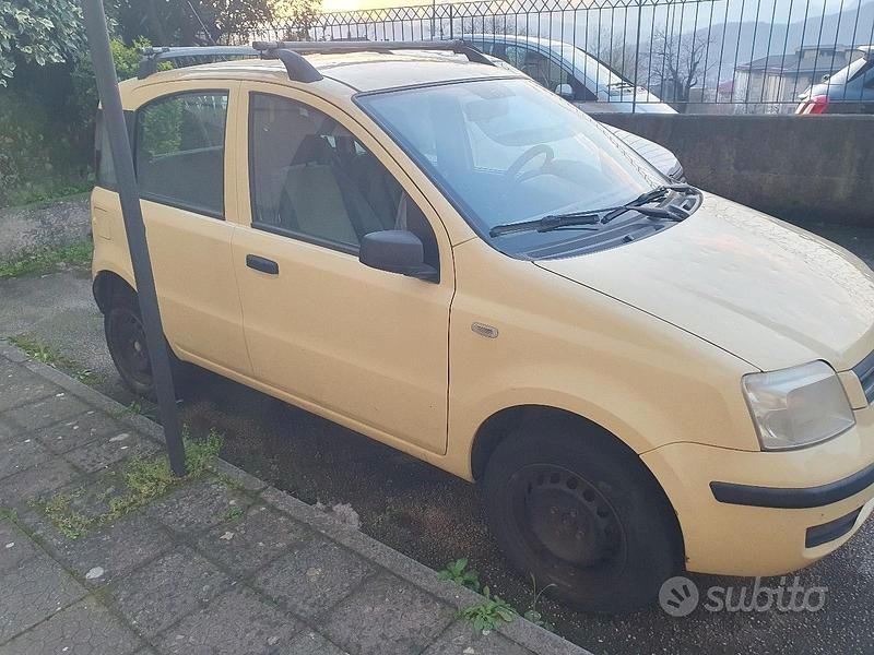 Usata Fiat Panda 2007 Giallo Utilitaria