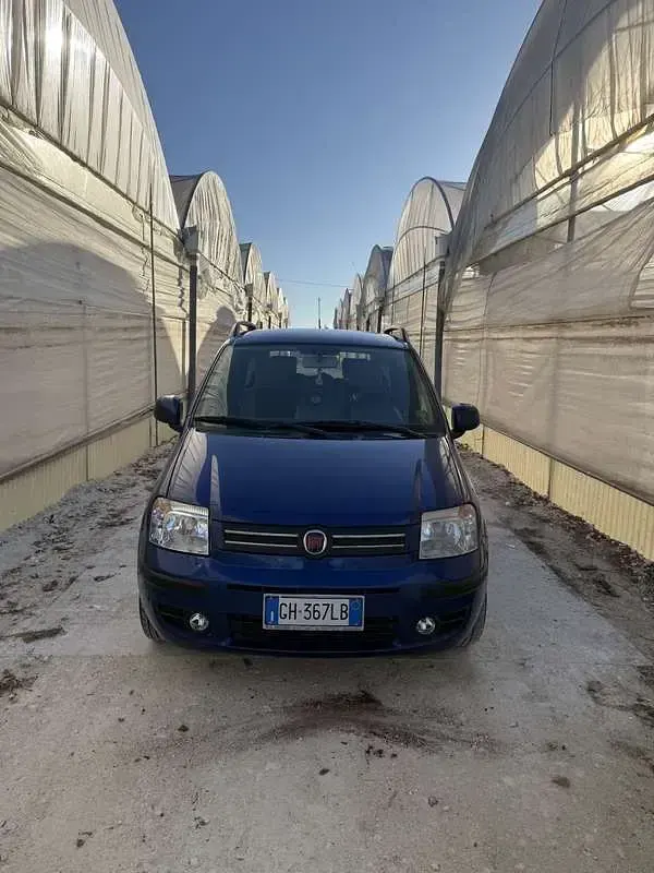 Usata Fiat Panda Emotion 60 CV (44 kW) 2008 Blu Utilitaria