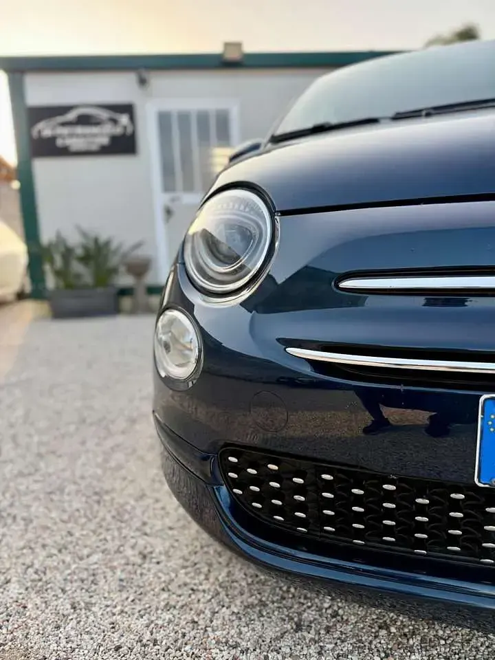 Usata Fiat 500 Lounge 69 CV (50 kW) 2019 Blu dipinto di blu Utilitaria
