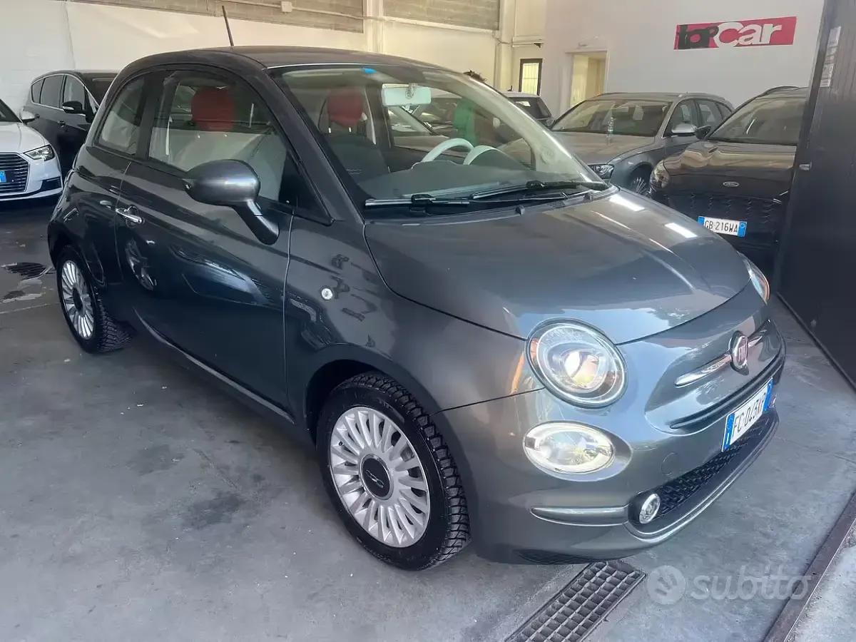 Usata Fiat 500 69 CV (50 kW) 2016 Grigio Utilitaria