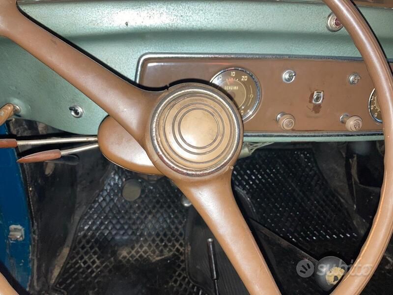 Usata Fiat 500C 1950 Blu Cabrio