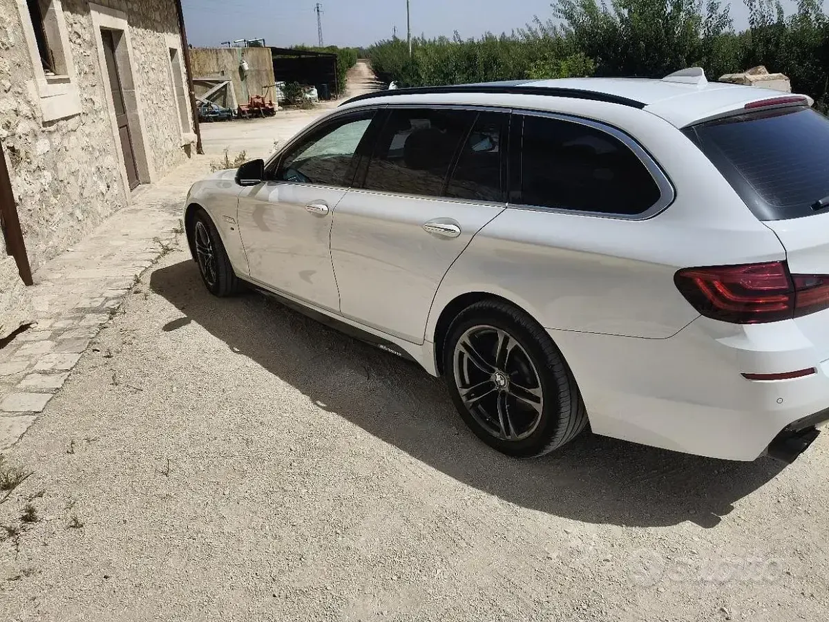 Usata BMW 520 M Sport 184 CV (135 kW) 2015 Bianco Station wagon