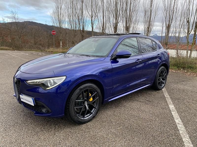 Usata Alfa Romeo Stelvio Veloce 210 CV (154 kW) 2020 Blu SUV