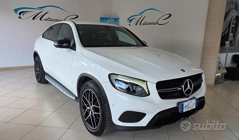 Usata Mercedes GLC250 Exclusive 204 CV (150 kW) 2019 Bianco SUV