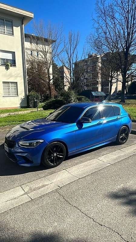 Usata BMW 114 M Sport 95 CV (69 kW) 2017 Blu/azzurro Utilitaria