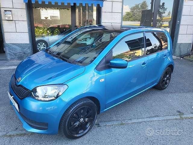 Usata Skoda Citigo Clever 60 CV (44 kW) 2019 Blu Utilitaria