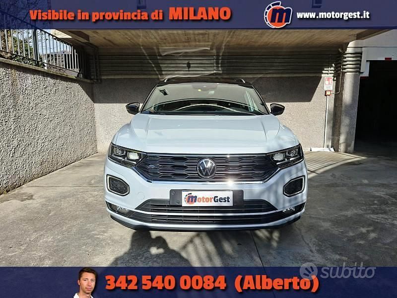 Usata VW T-Roc Sport 150 CV (110 kW) 2022 Bianco SUV