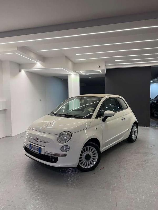 Bianco Usata 2012 Fiat 500C Lounge Cabrio | 6990 € (Buon prezzo) - Immagine 1/4