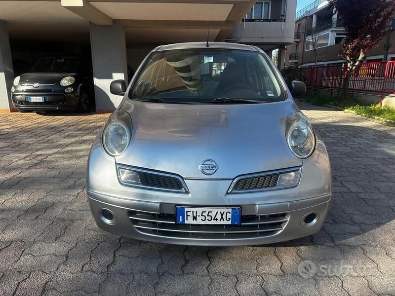 Usata Nissan Micra Acenta 80 CV (58 kW) 2011 Argento Utilitaria