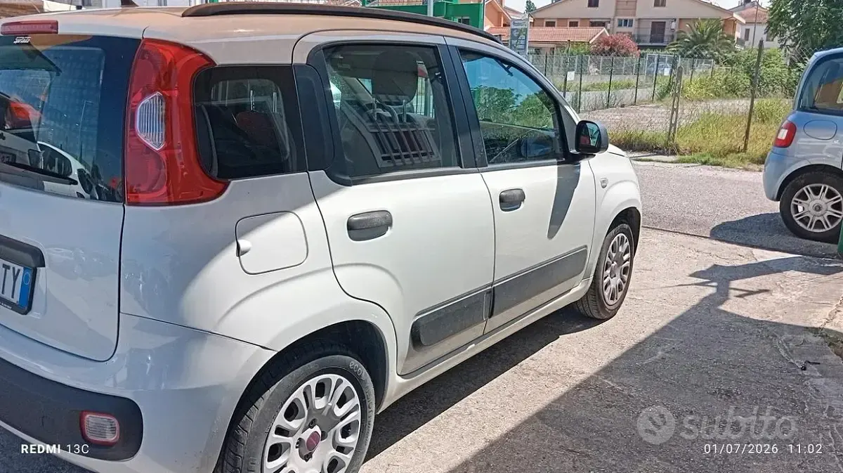 Usata Fiat Panda Pop 69 CV (50 kW) 2013 Bianco Utilitaria