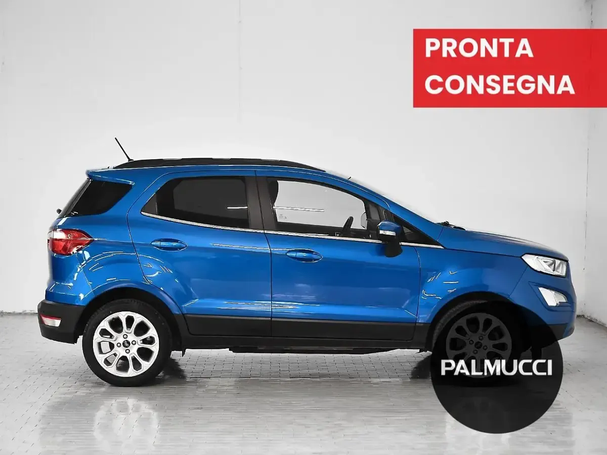 Usata Ford Ecosport Titanium 125 CV (91 kW) 2022 Azzurro SUV