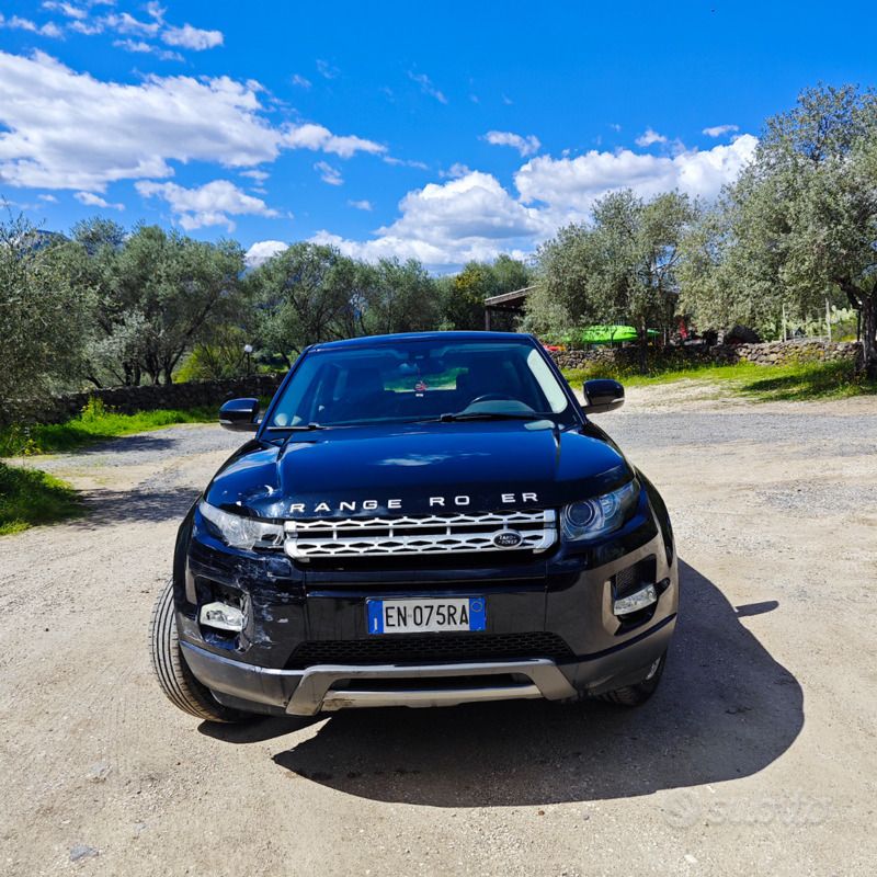 Usata Land Rover Range Rover evoque Prestige 190 CV (139 kW) 2012 Nero SUV