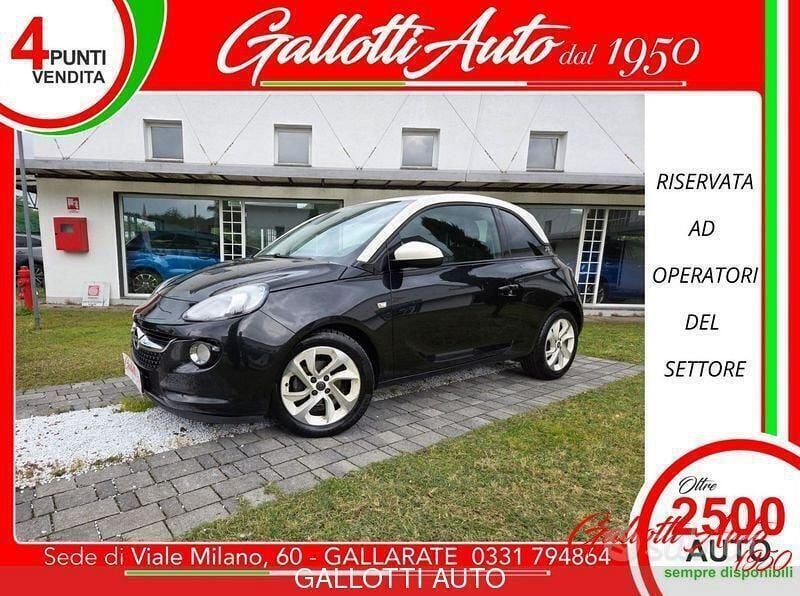 Nero Usata 2016 Opel Adam Due volumi | 5690 € (Super prezzo) - Immagine 1/4