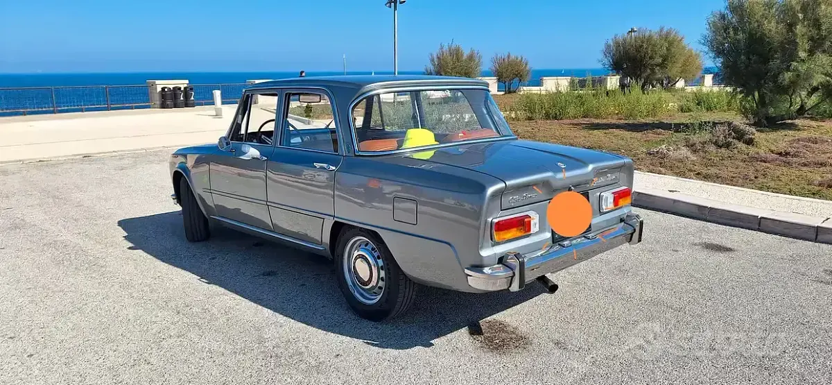 Usata Alfa Romeo Giulia Super 1970 Grigio Berlina