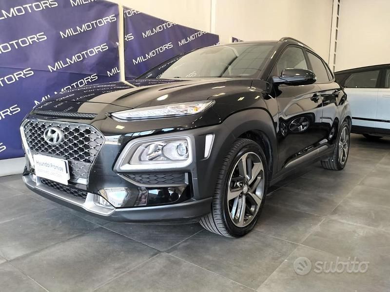 Usata Hyundai Kona XPrime 115 CV (84 kW) 2020 Nero SUV